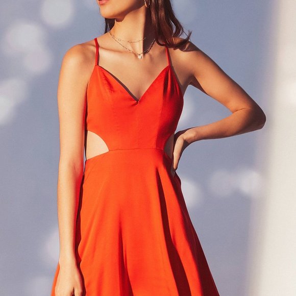 UO Marguerita Cut-Out Mini Dress - Picture 6 of 6